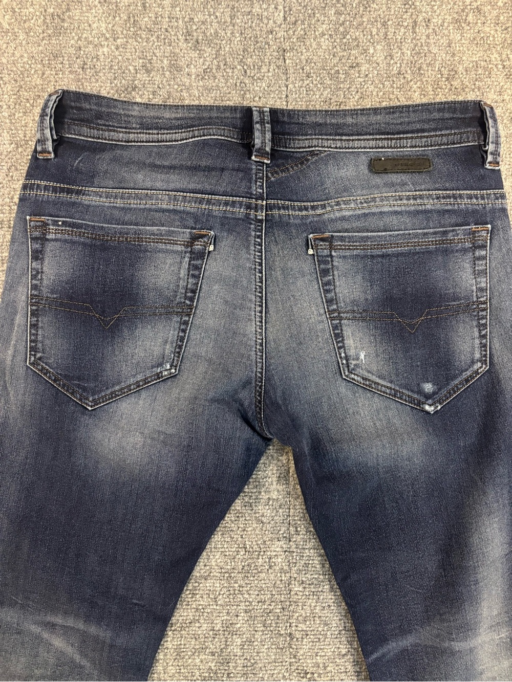 Diesel Thavar-NE JoggJeans Men 32W Blue Slim Fit Stretch Denim 0604Z - Picture 2 of 6